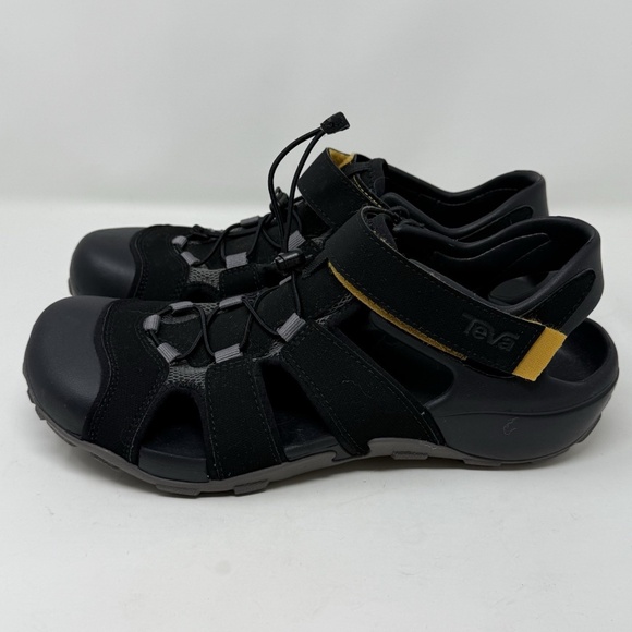 Teva Flintwood Mens Sandals 10 Black Hiking Comfort Casual Hiking Trail Shoes main image 14